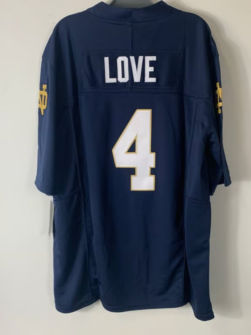 Jeremiyah Love Navy Stitched Jersey Vapor
